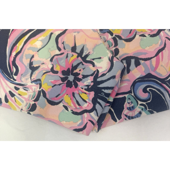 LILLY PULITZER Makenna Ponte Short Nauti Navy Size 2 Resort Beach Preppy Sirens - Picture 9 of 11